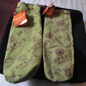 Lot of 2 Williams Humbert Medium Size Wine Bottle Dry Sacks Empty NWT